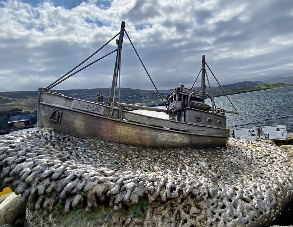 Scalloway harbour