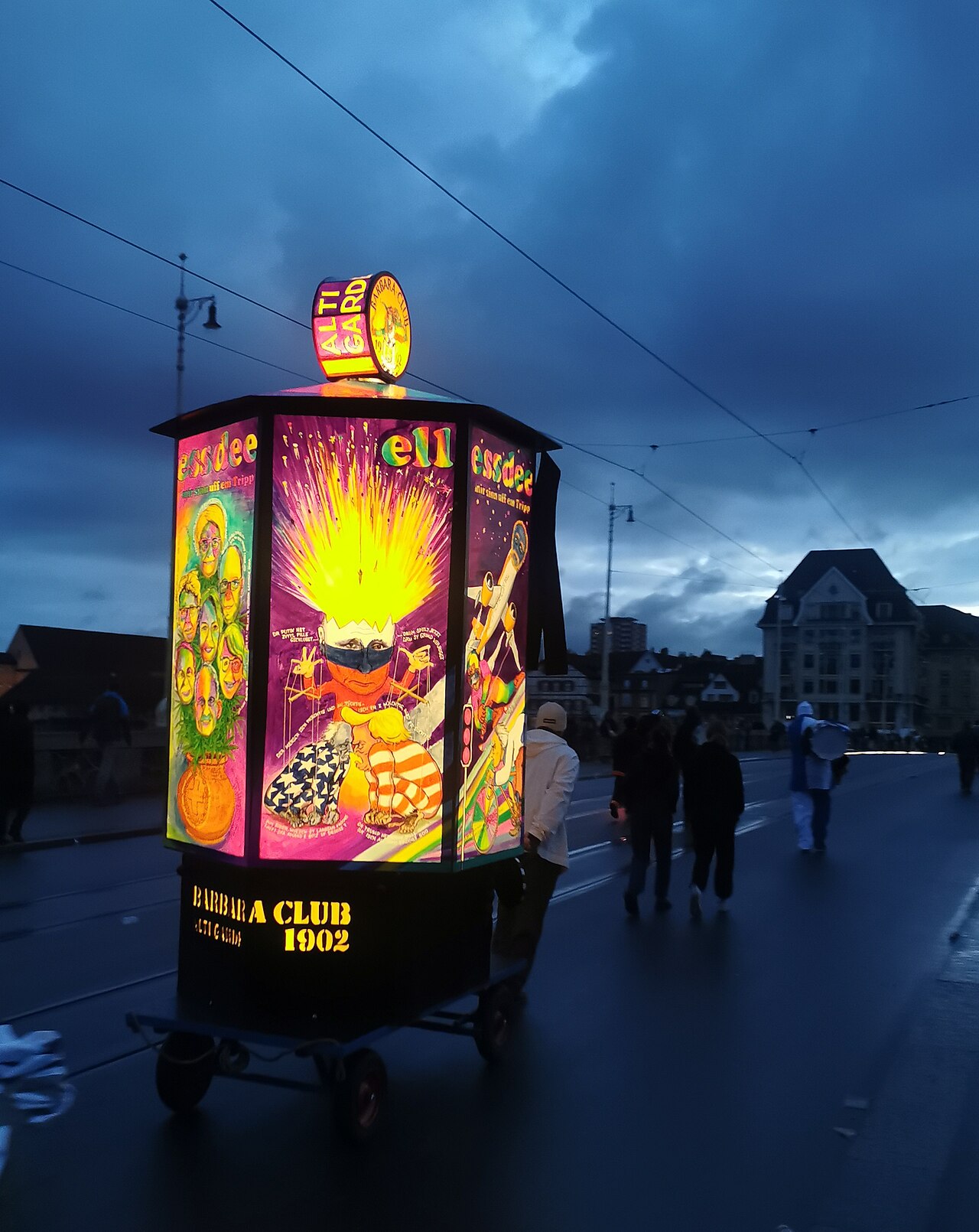 Basel carnival lantern