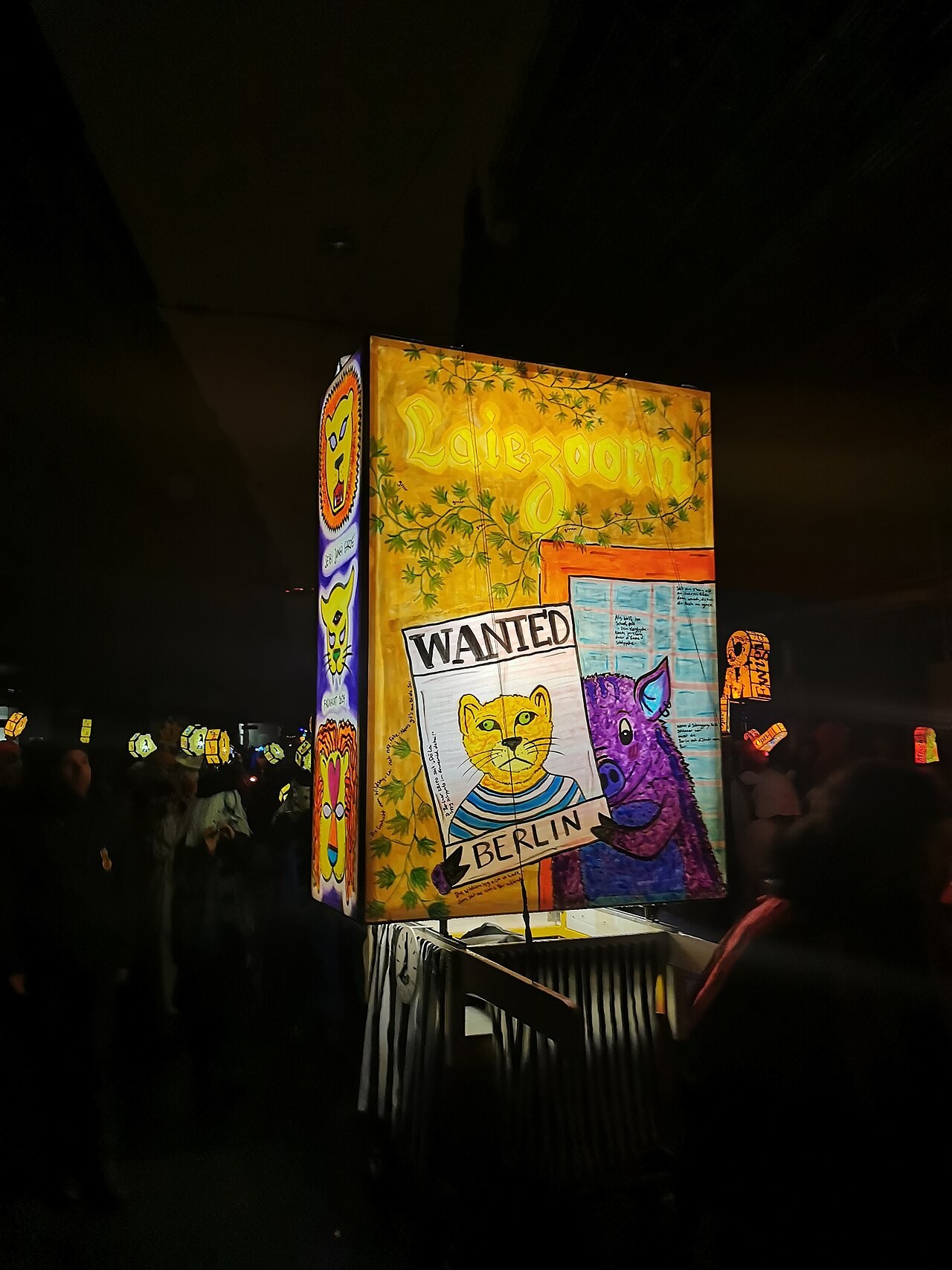 Fasnacht lantern art