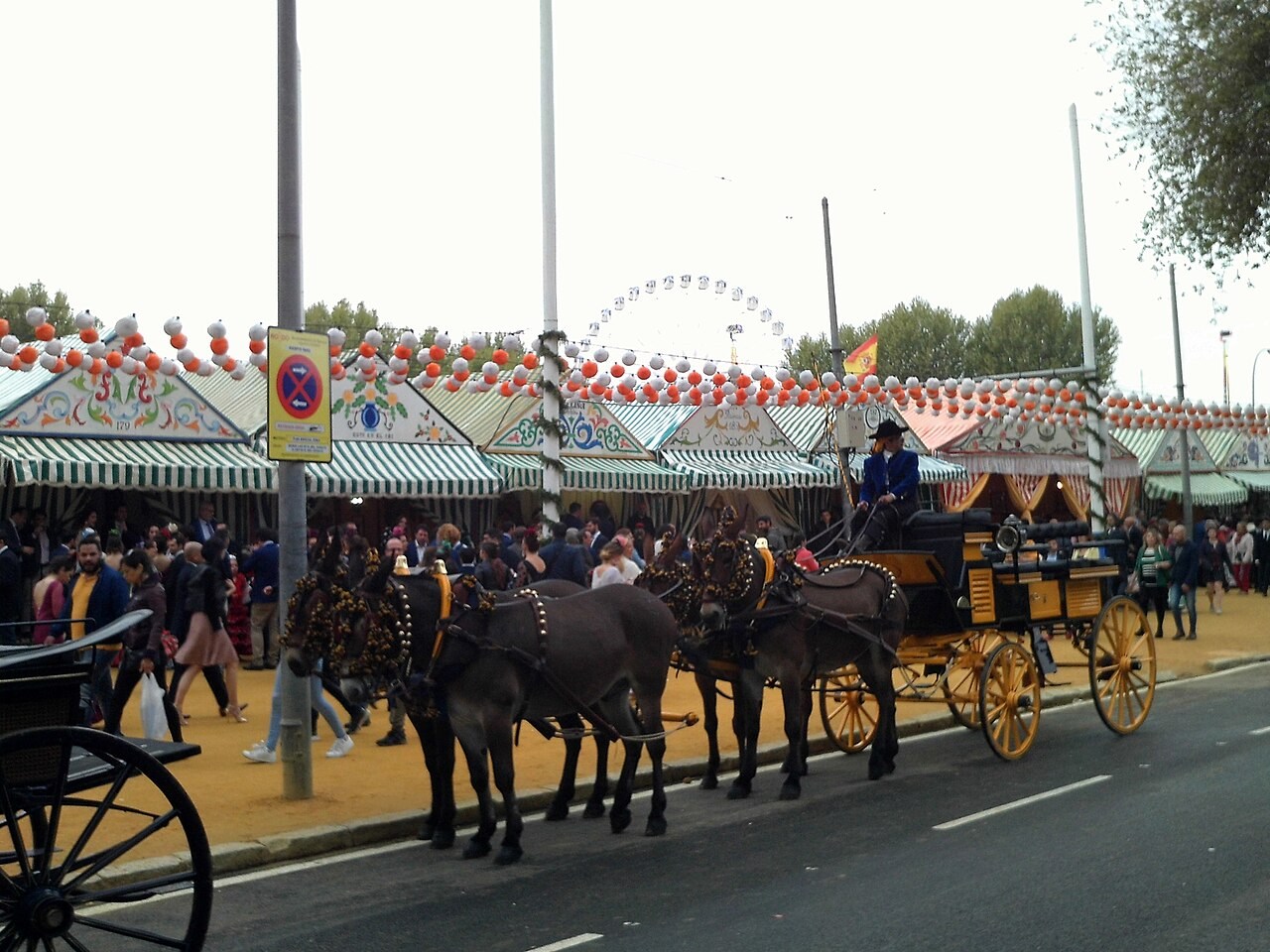 Horses at the April Fair
