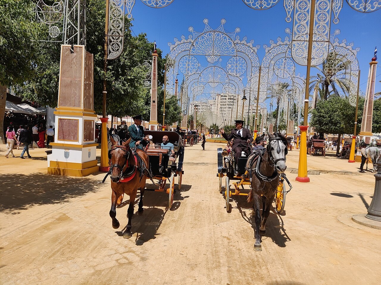 Entering the Horse Fair