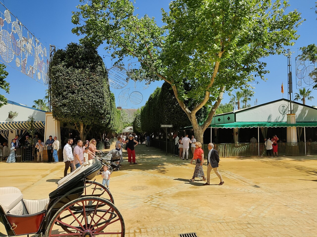 An afternoon among the casetas