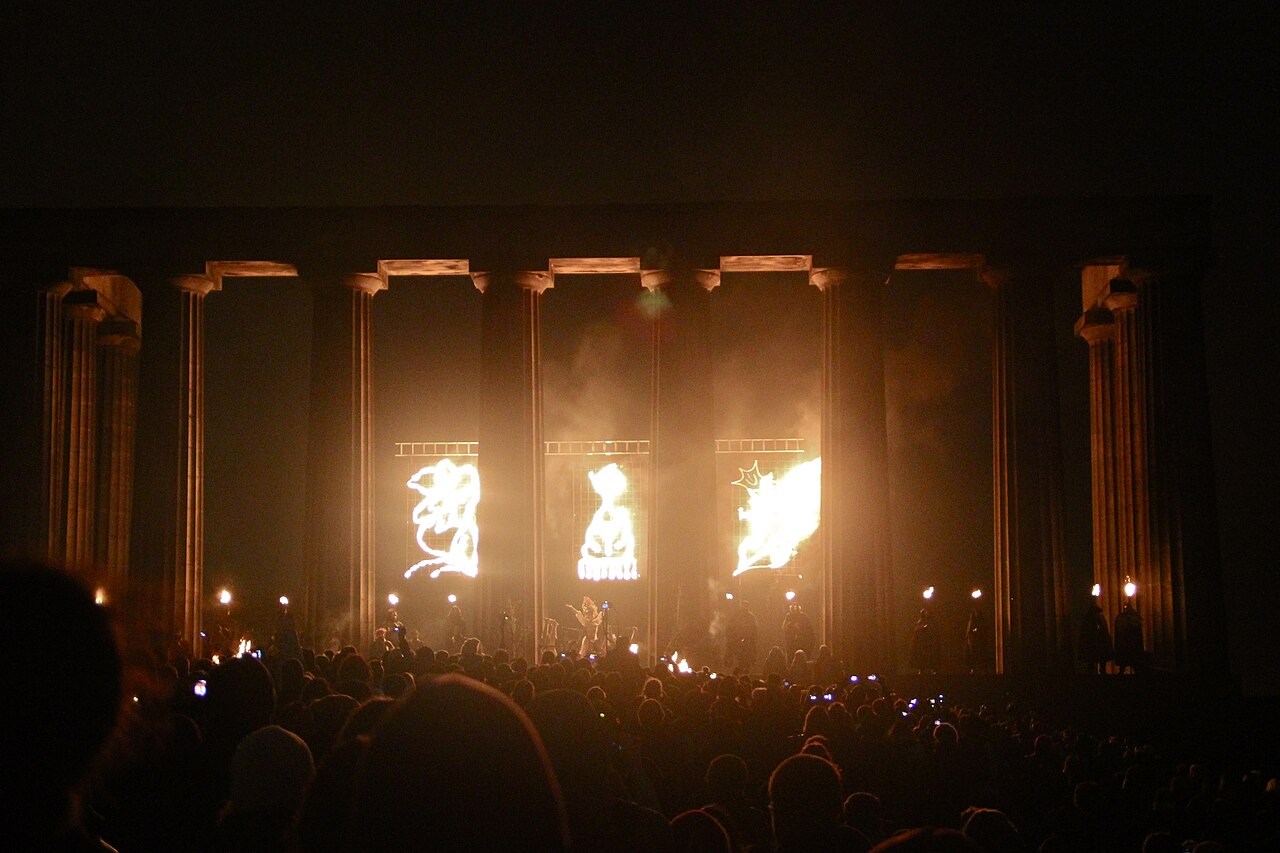 Fire at the National Monument