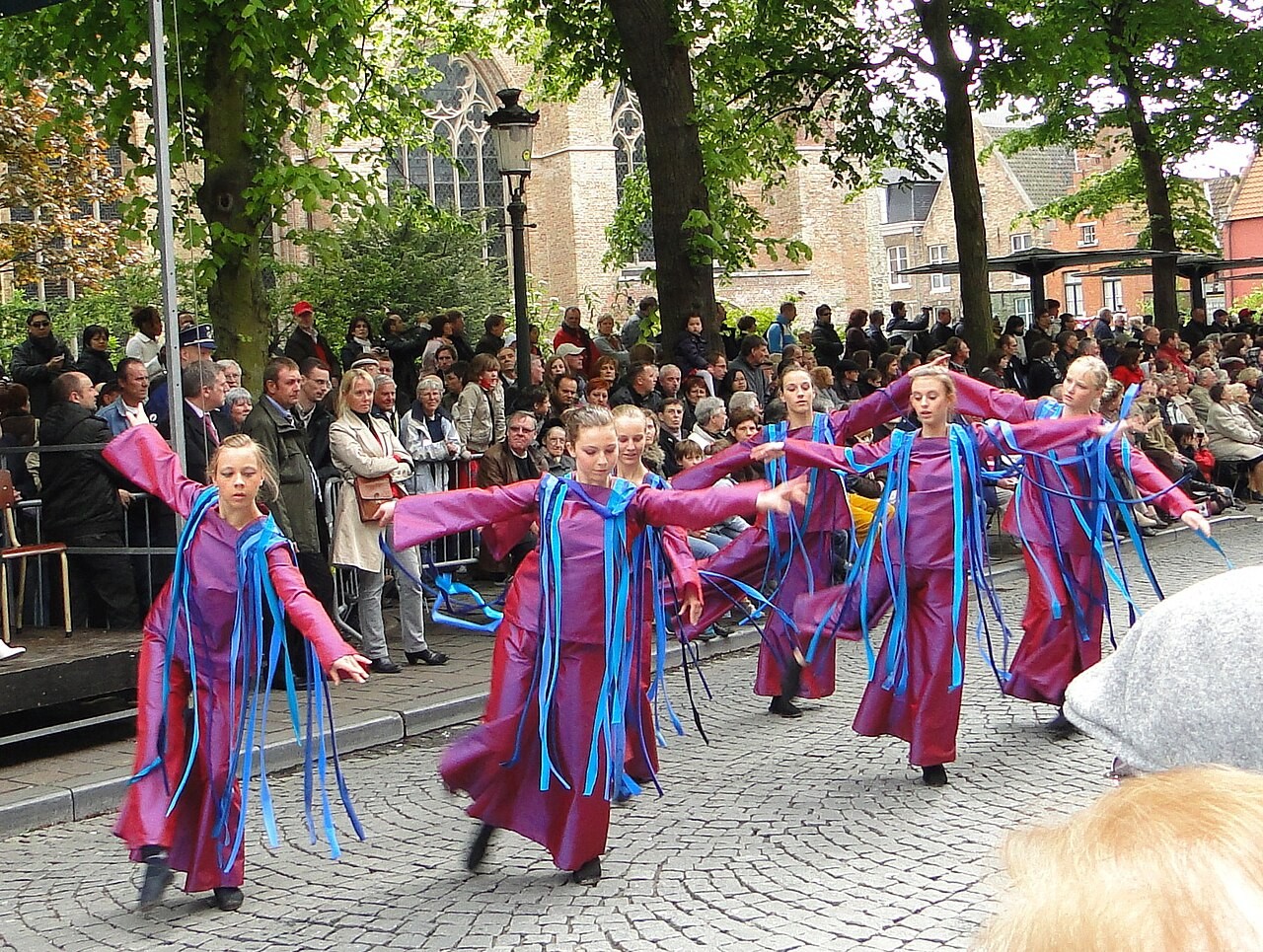 A dancing biblical tableau in Bruges’ Procession of the Holy Blood